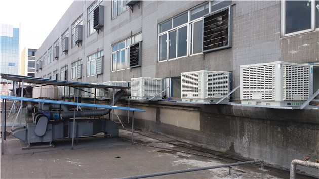 深圳沙井环保空调，电路板车间降温